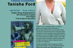 Flyer for Tanisha Ford talk
